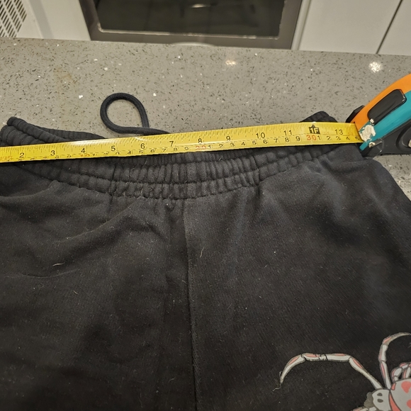 Off-WhiteMen's Arachno Arrow Graphic Sweat Shorts Dz XS - Picture 6 of 16